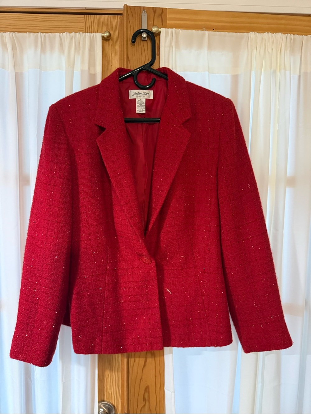 Judith Heart Red Blazer
Made in the USA